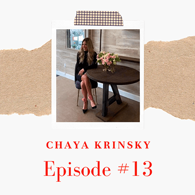 Chaya Krinsky of Tov Furniture